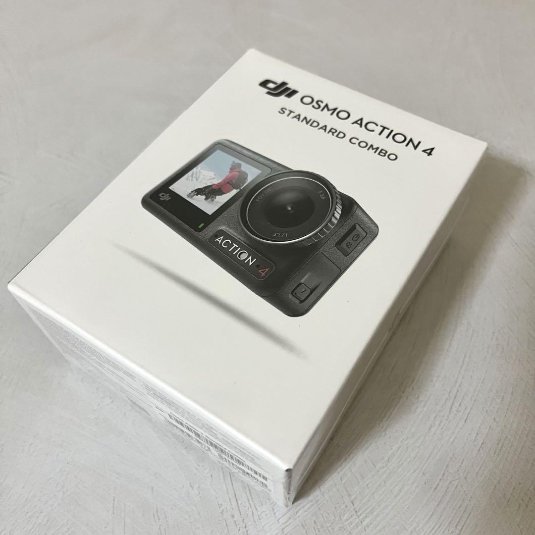 【新品・未開封品】DJI OSMO ACTION4 スタンダードコンボ