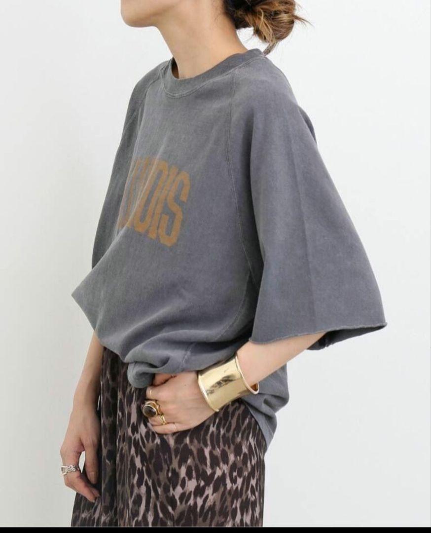 アパルトモン　レミリーフ　ILLINOISプリントオーバーサイズTシャツ