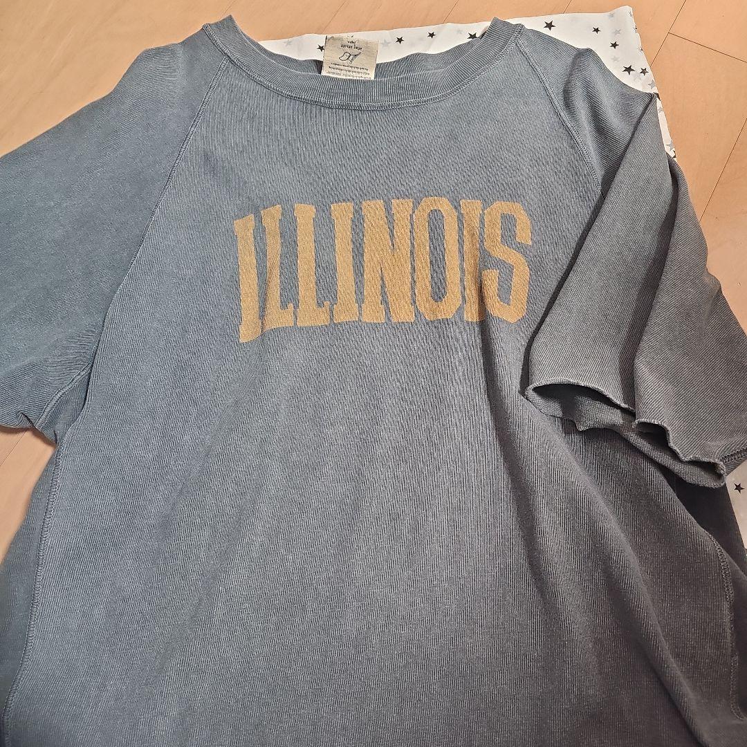 アパルトモン　レミリーフ　ILLINOISプリントオーバーサイズTシャツ