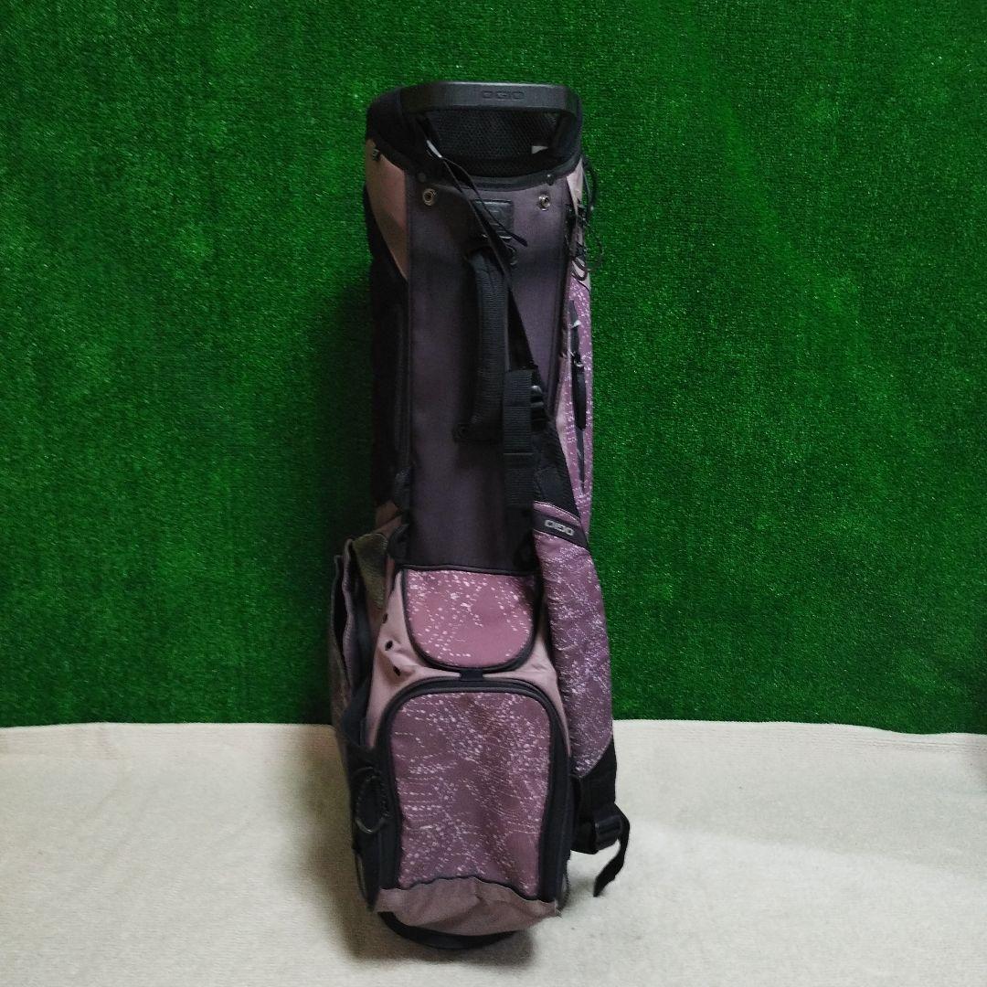 OGIO スタンドゴルフバッグ パープル/ブラック ※状態考慮