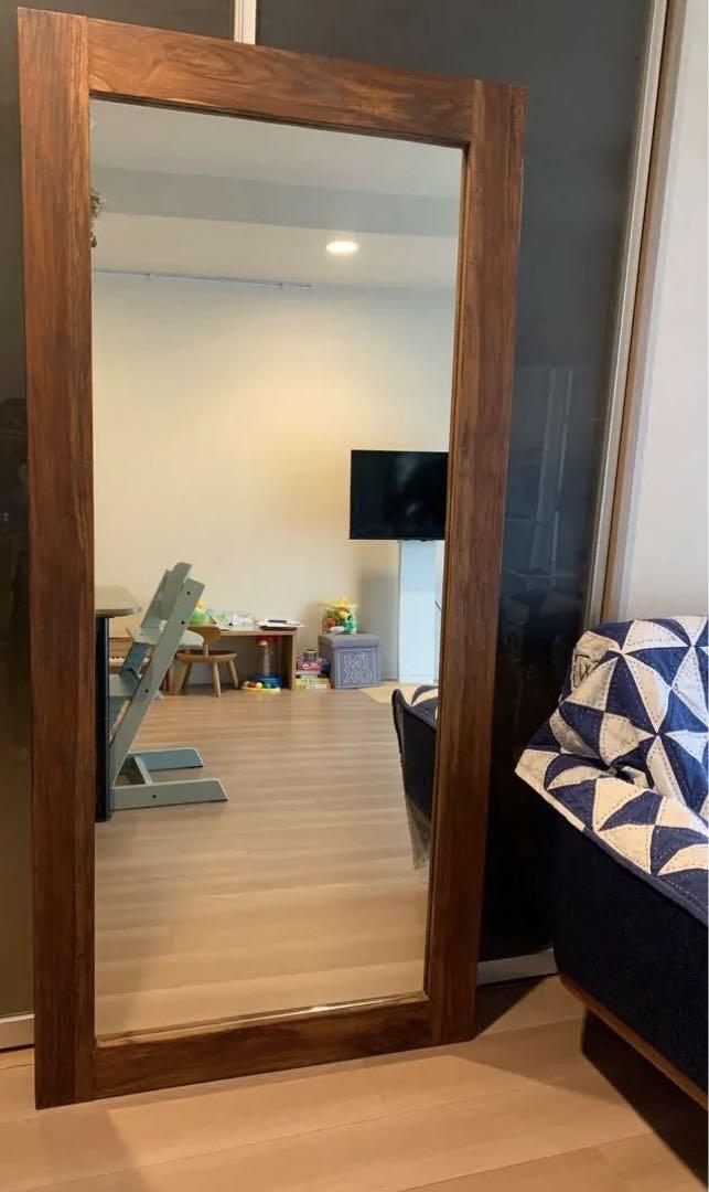 a.depeche（アデペシュ）のold teak mirror