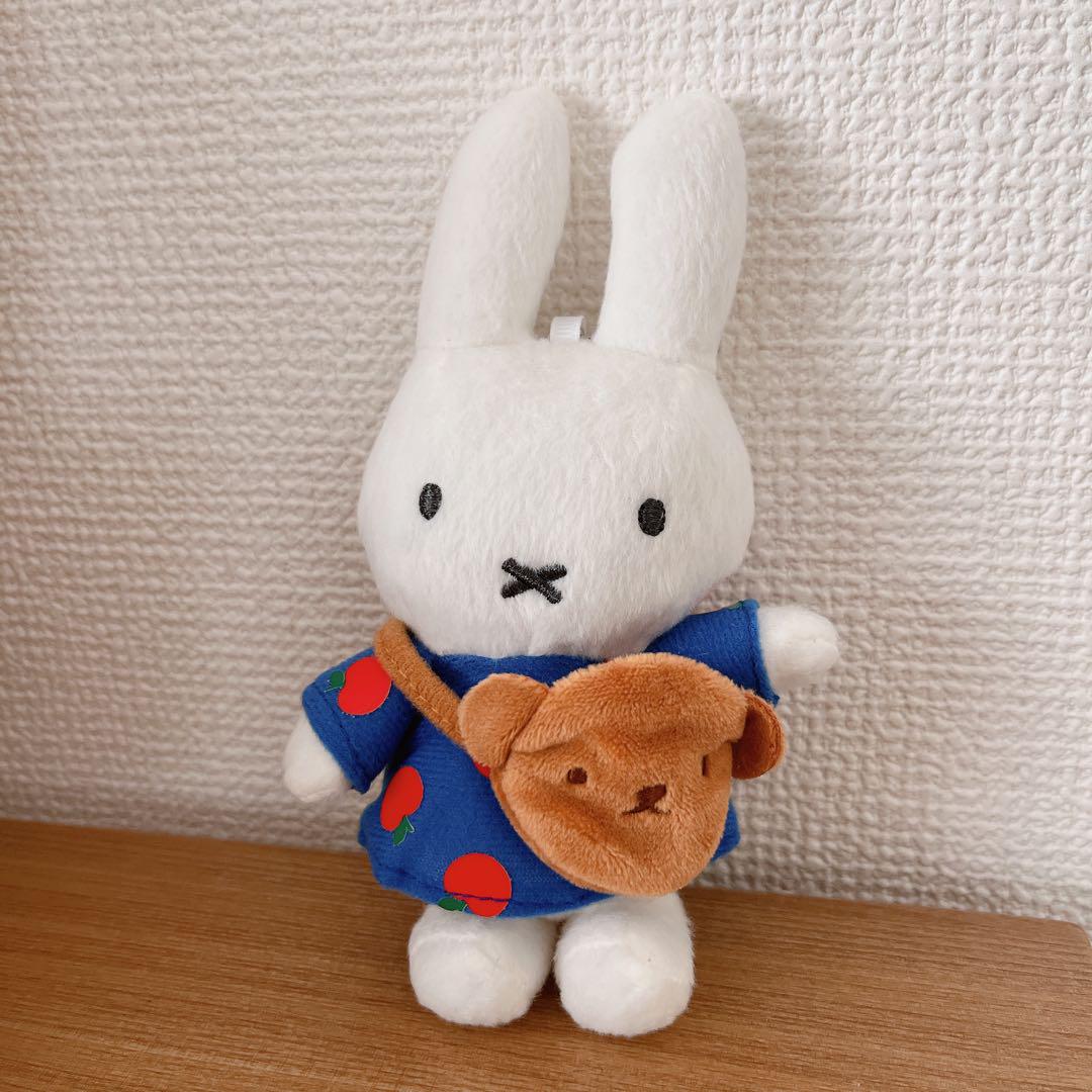 ミッフィ− アンドボリス　マスコット キーチェーン