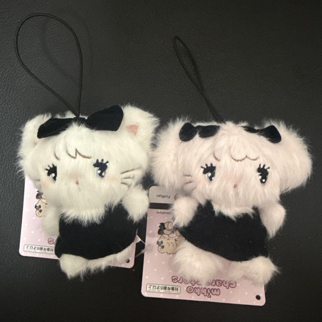 mikko BLACK RIBBON ぬいぐるみ ムース キャミー スフレ mikko characters BLACK RIBBON BIGぬいぐるみ～ムース