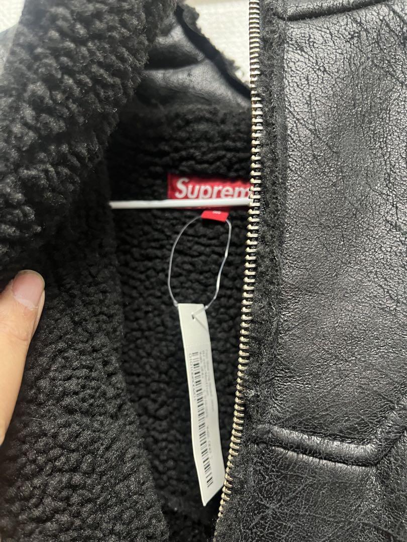 ジャケット・アウター Supreme Faux Shearling Hooded Jacket