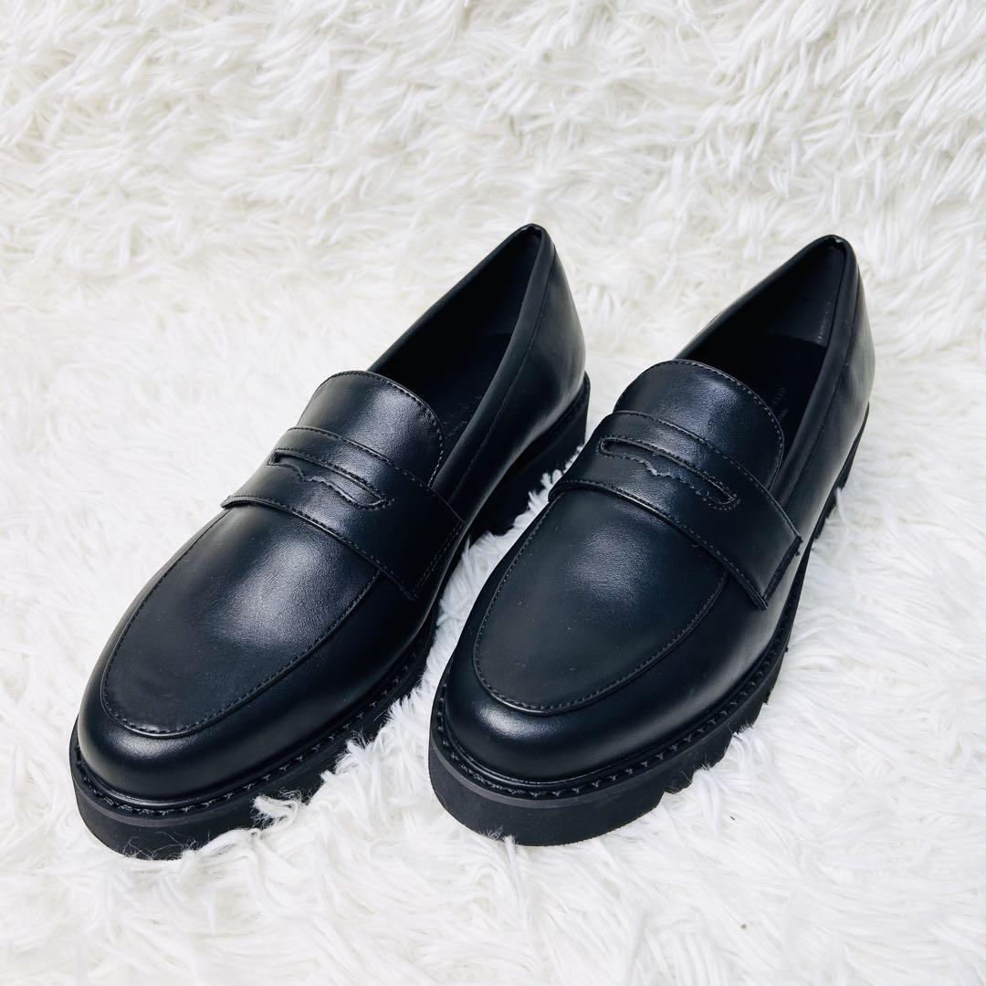 ⭐︎美品⭐︎ グリーンレーベルリラクシング レザー　コインローファー 黒