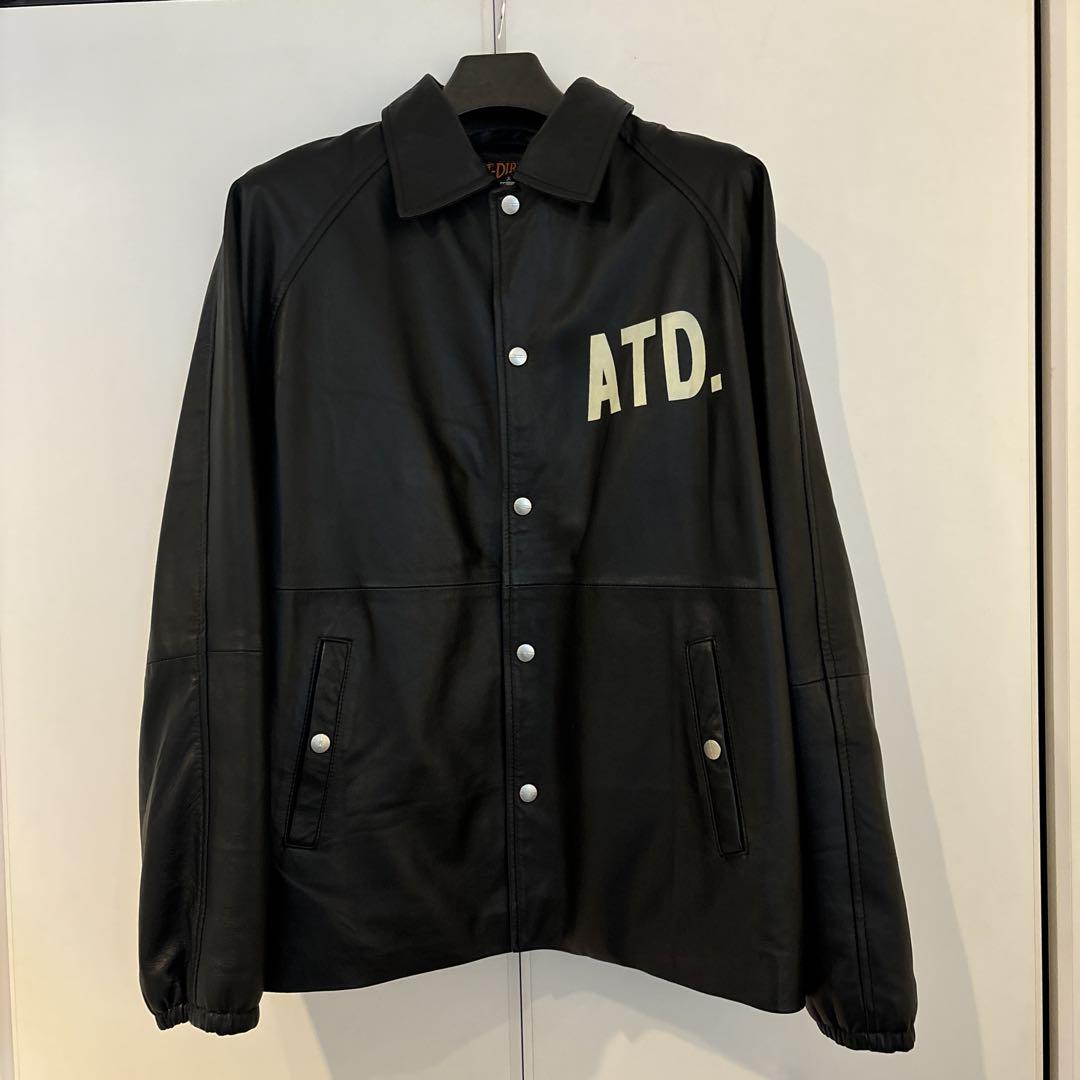 ☆最終値下げ 美品 at dirty アットダーティー レザーコーチジャケット