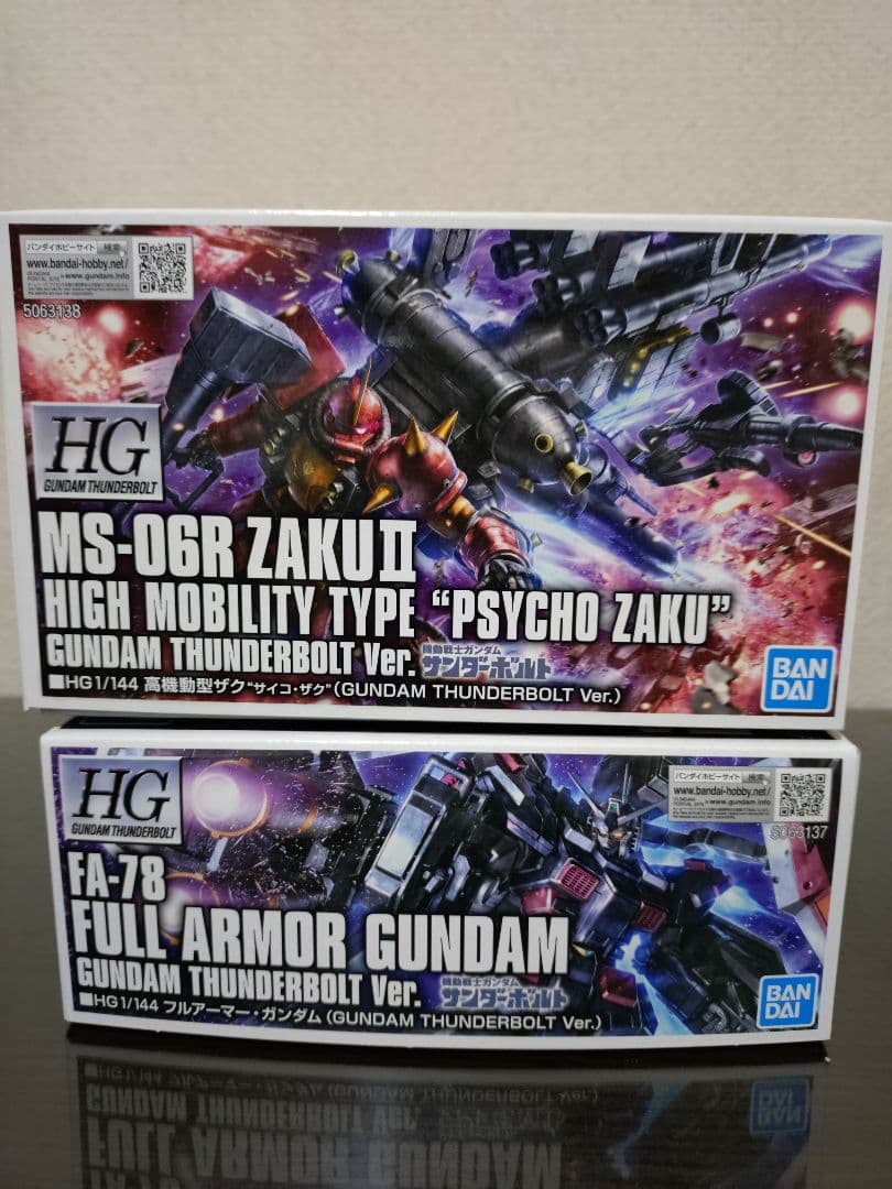 HG フルアーマーガンダム サイコザク サンダーボルトVer.ガンプラまとめ売り