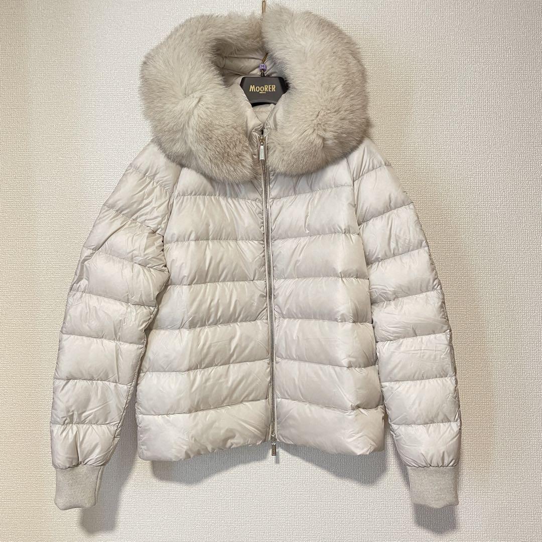 【MOORER】PEGASO-CWR 全3色 3WAY ケープ ダウンジャケット MOORER ムーレー ダウンジャケット PEGASO CWR 3way フォックス