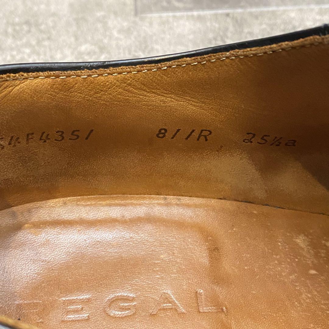 ✨美品✨リーガル REGAL ストレートチップ【25.5】811R 内羽根式