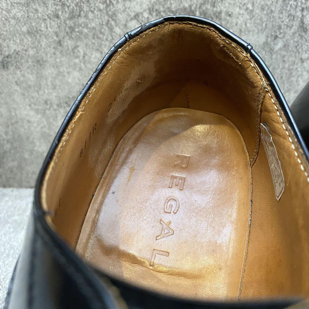 ✨美品✨リーガル REGAL ストレートチップ【25.5】811R 内羽根式