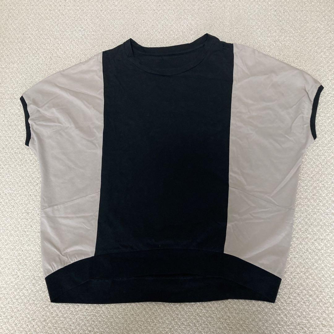 グレディブリリアン 異素材切り替えデザインTシャツトップス