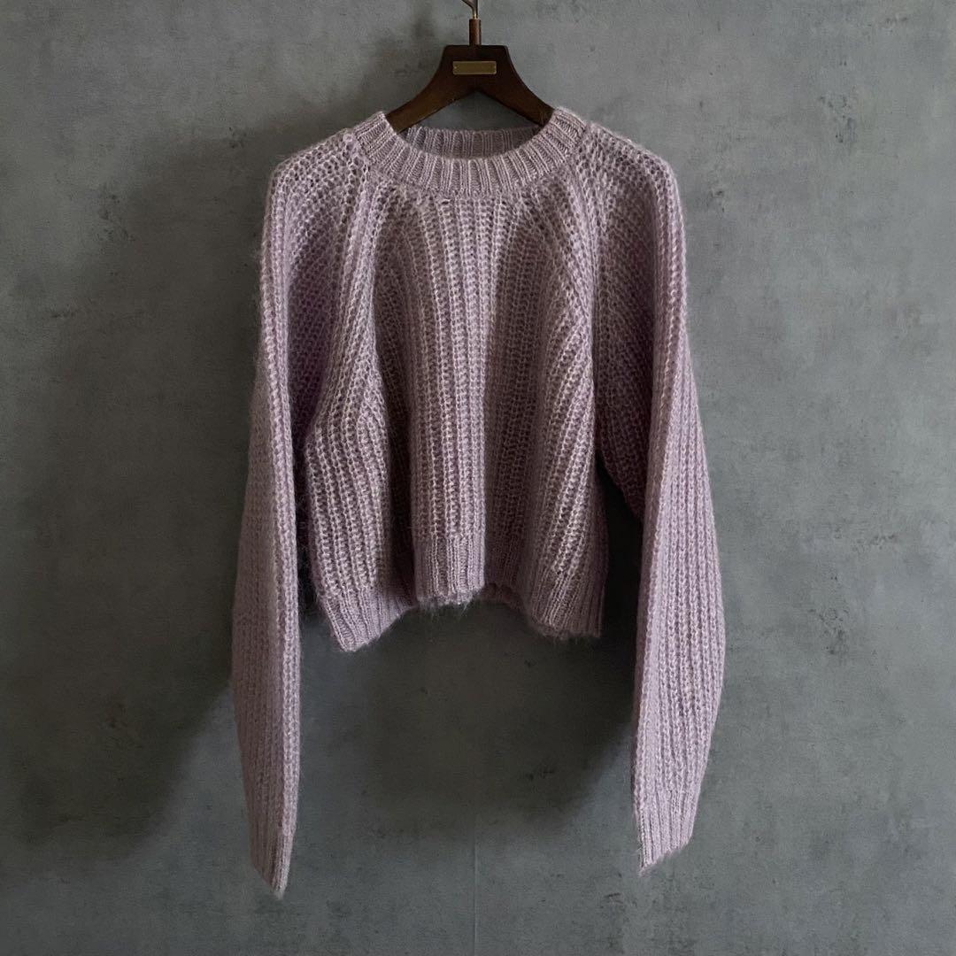 V-neck mix color KNIT | NKNIT