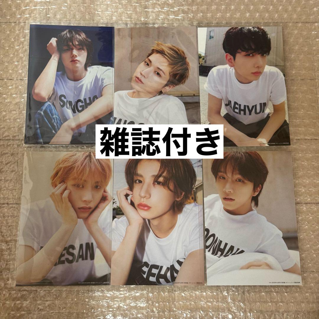 BOYNEXTDOOR vivi タワレコ ポストカード コンプ 6枚 雑誌付き
