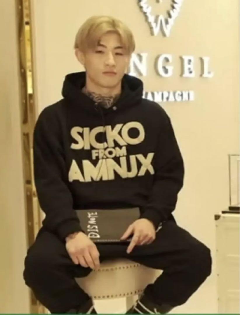 ❤️SICKO FROM AMNJX HOODIE 平本蓮 スウェットパーカー L - e ❤️SICKO FROM AMNJX HOODIE 平本蓮 スウェットパーカー L - e