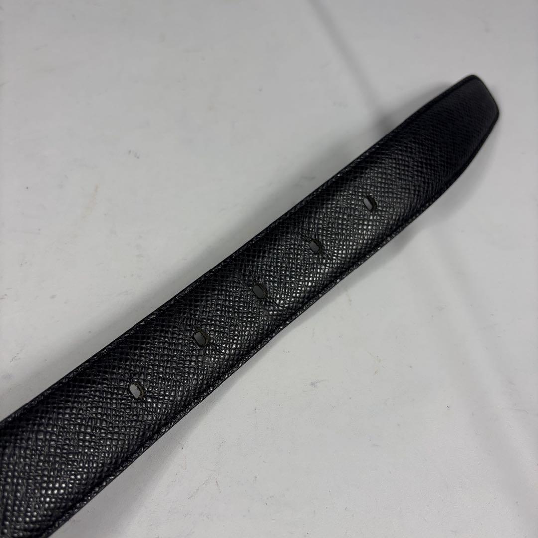 ルイヴィトン ベルト クラシック タイガ シルバー金具 アルドワーズ ブラック