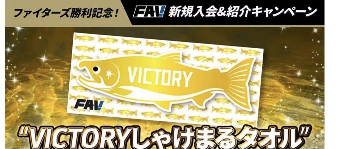 新品未開封】 ファイターズ コンテナ しゃけまる フェイスタオル