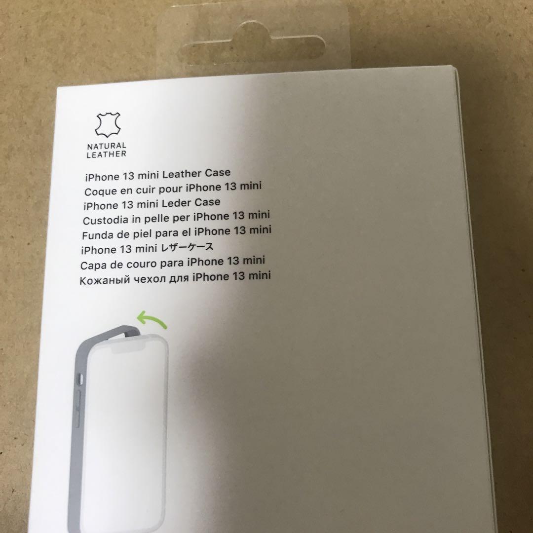 Apple アップル 純正品 iPhone 13 Pro レザーケース セコイア