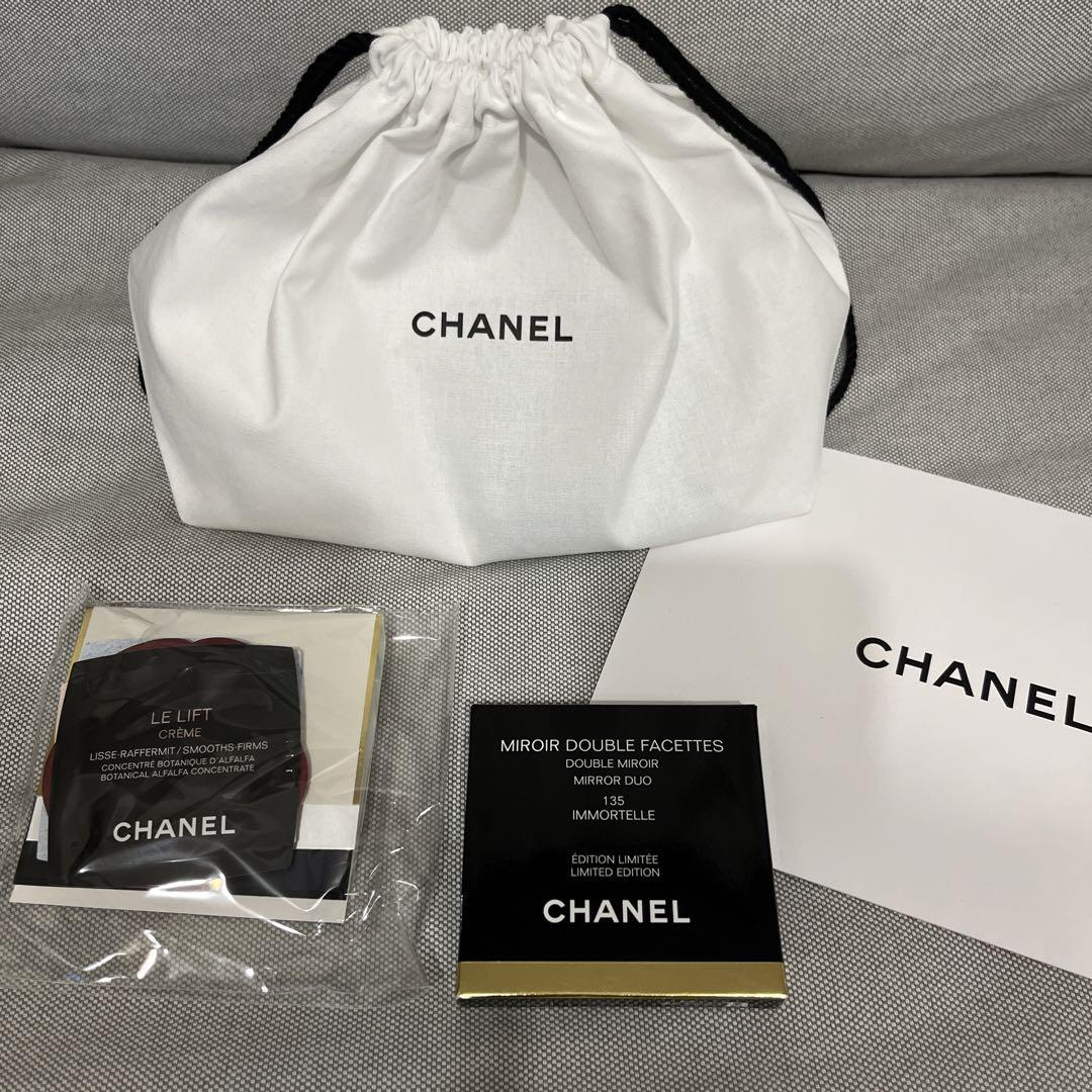 新品未使用　シャネル　イモーテル　ミラー　巾着付き CHANEL（ミラー）のフリマアイテム一覧