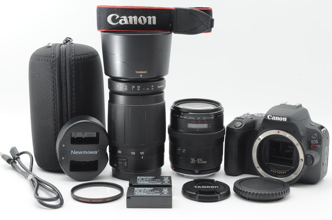 ★ほぼ新品⑤★新生活応援★ Canon EOS Kiss x9 ダブルレンズ