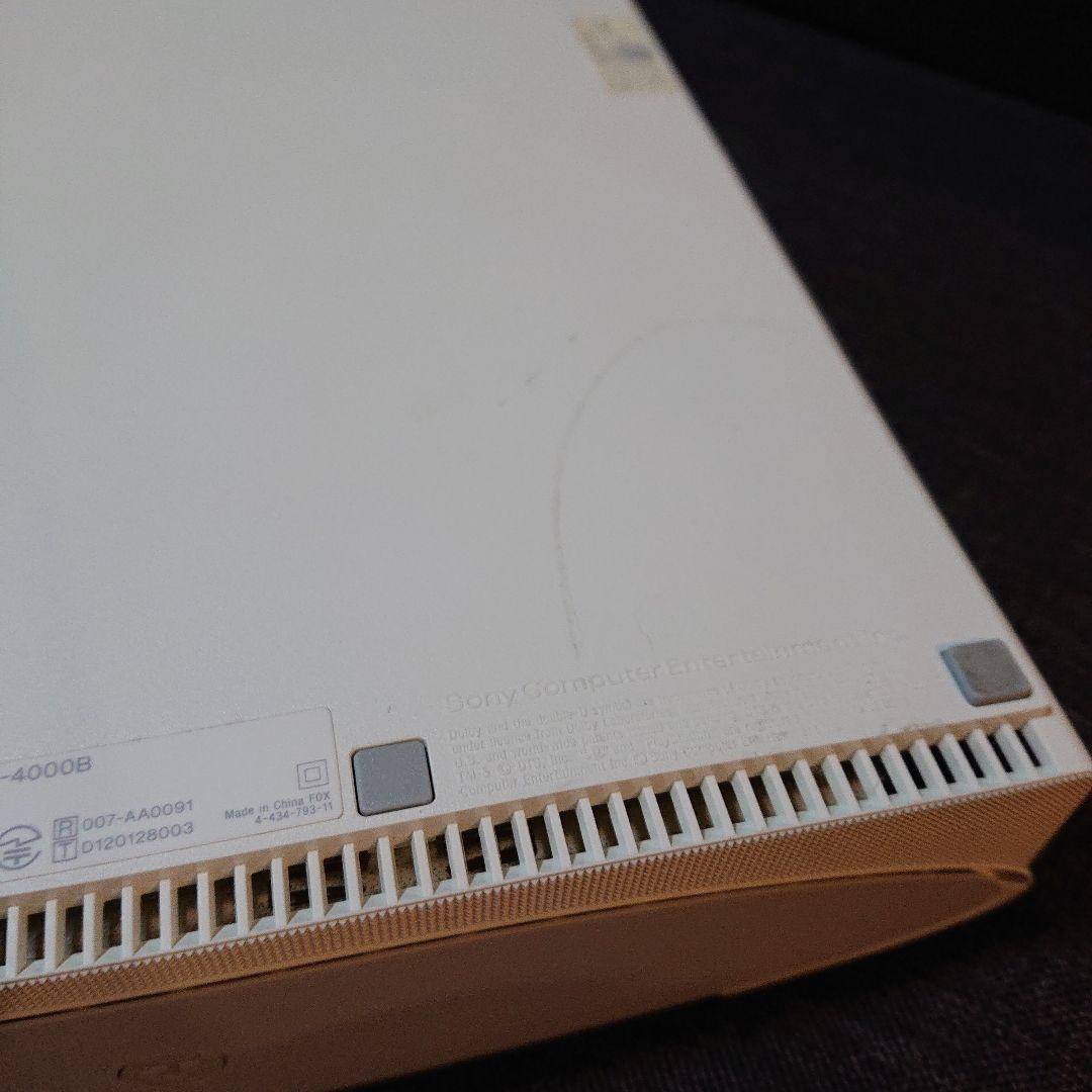 PS3本体　CECH-4000B　白
