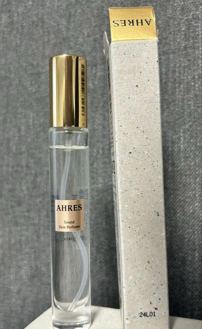 【未使用】AHRES ユニセックス香水 #SAYU アーレス　サユ 限定香水(レディース)】サウンド スキン パフューム #サユ