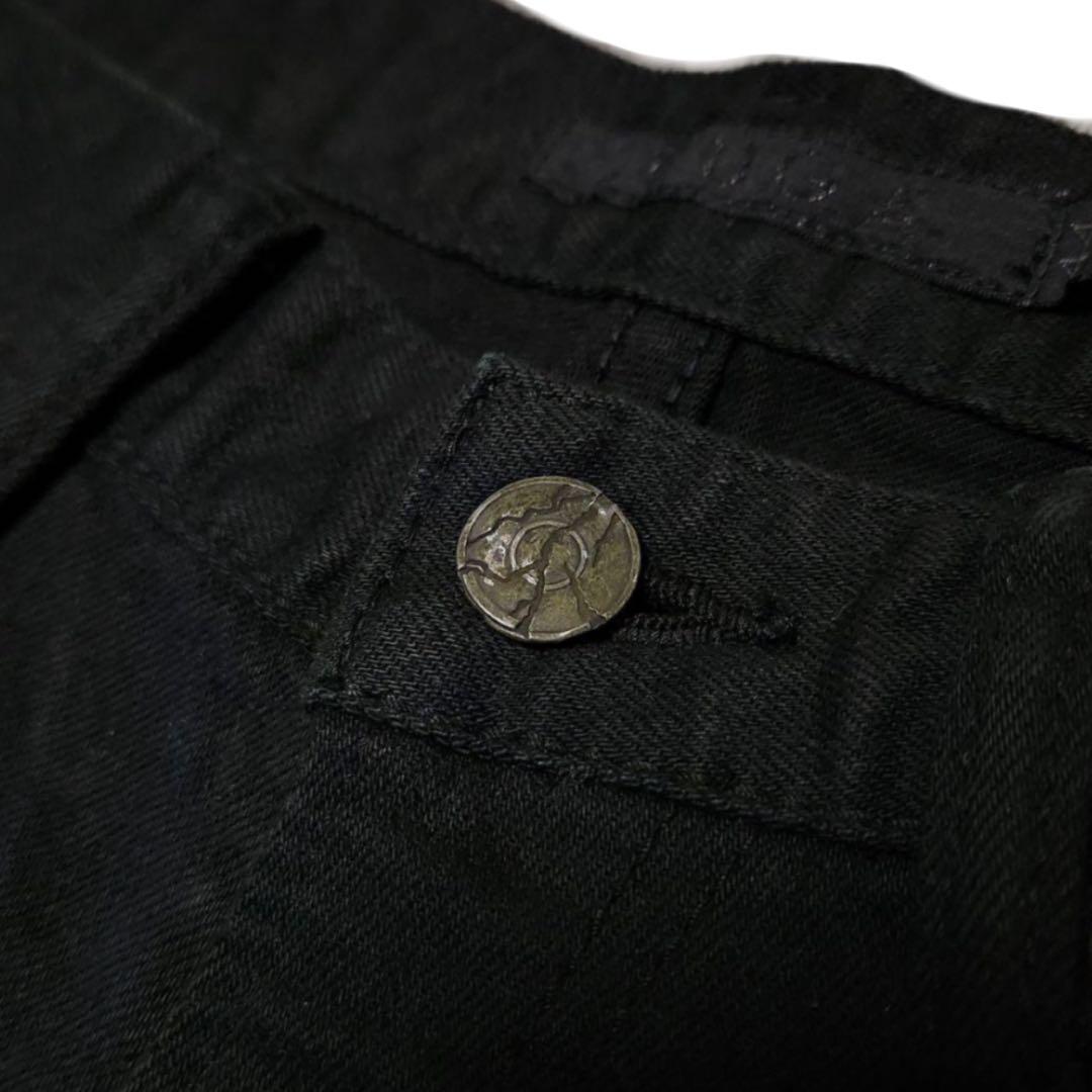 ニ*ス様 00s y2k FUGA フーガ 日本製 ブラックデニム スキニー フ ニ*ス様 00s y2k FUGA フーガ 日本製 ブラックデニム スキニー フ