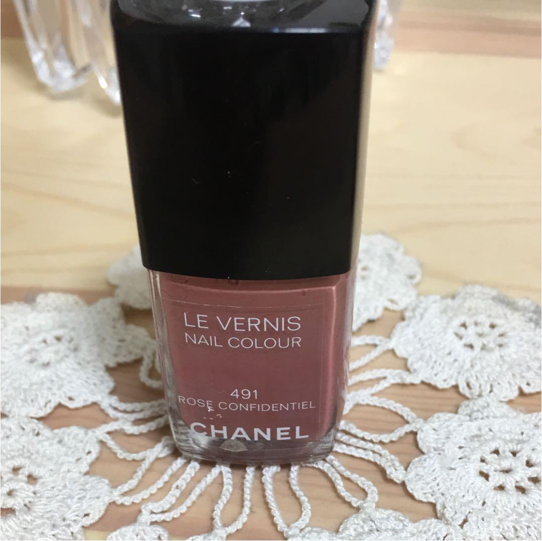 CHANEL シャネル ヴェルニ 491 ROSE CONFIDENTIEL