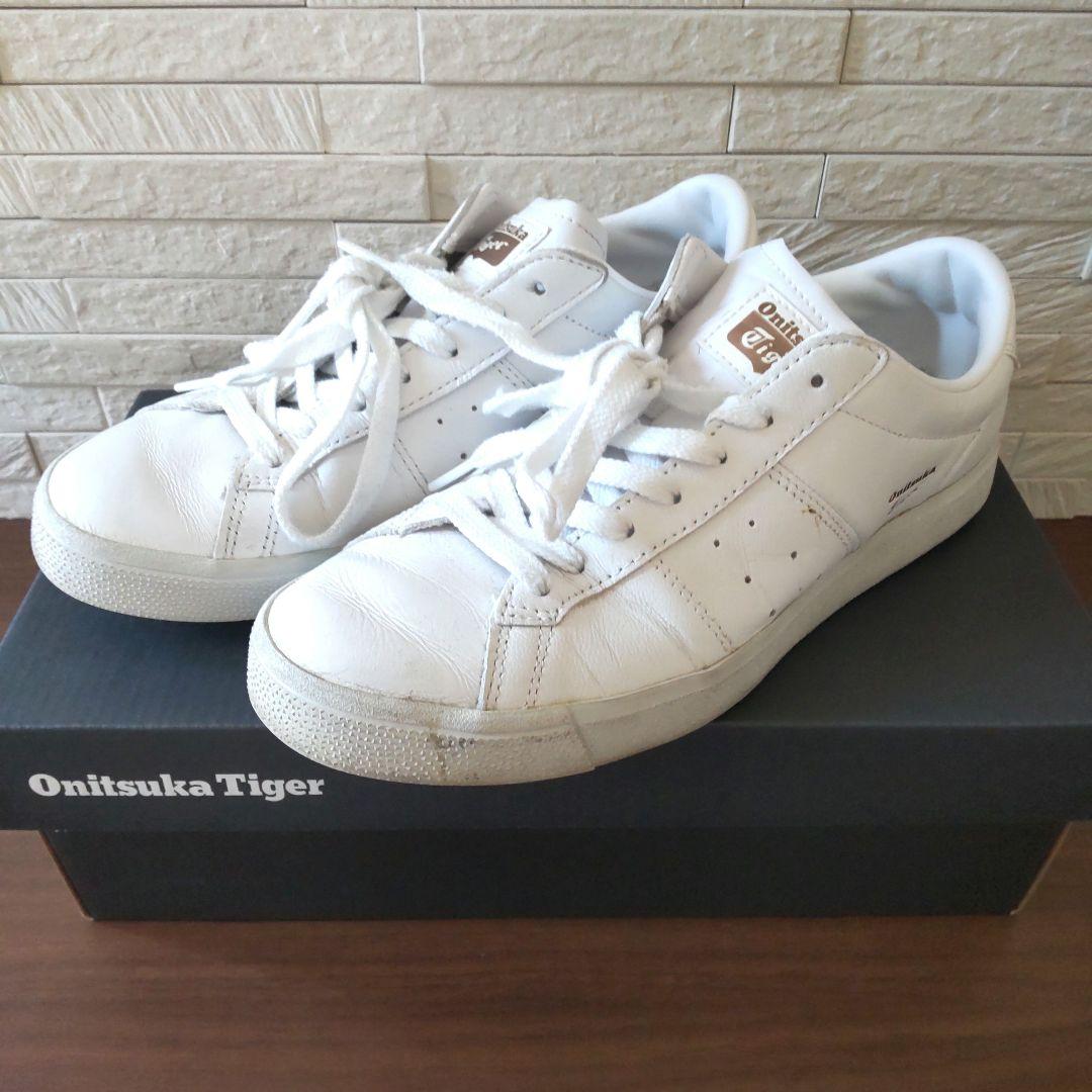 【１着でも送料無料】 Onitsuka Tiger メルカリ - ホワイトスニーカー 靴
