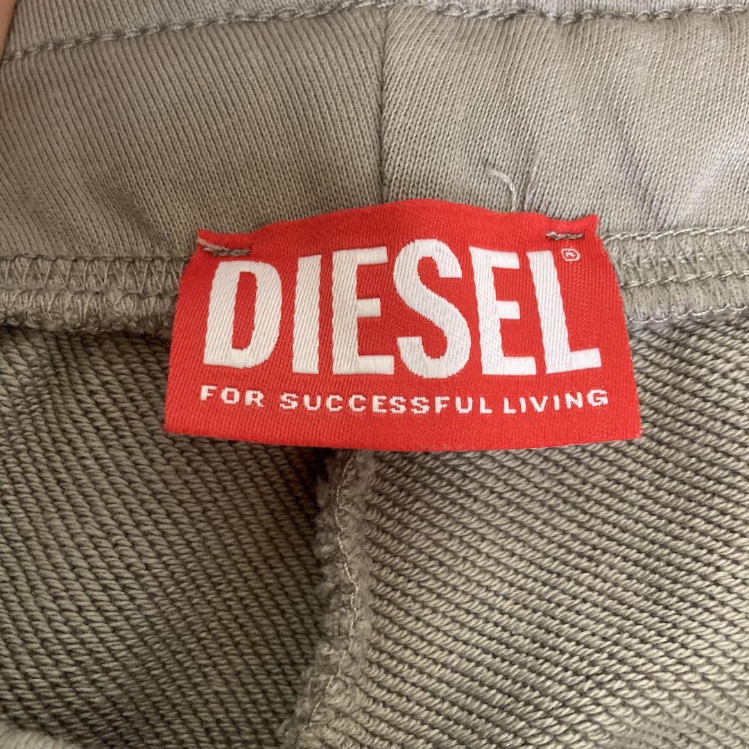 DIESEL　P-Marshy-Od スウェット ショートパンツ　M　グレー