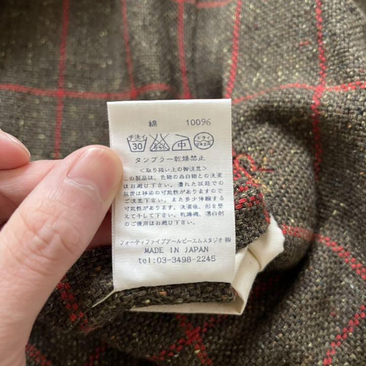超目玉】 『美品』45R コットンツイードジャケット 45RPM:【お気にいる】 超目玉】 『美品』45R コットンツイードジャケット 45RPM:【お気にいる】