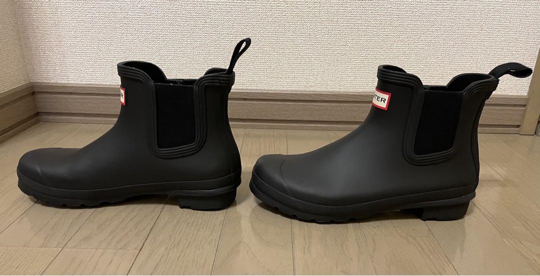 新品登場 Hunter オリジナルチェルシーブーツ 25cm ブラック 靴