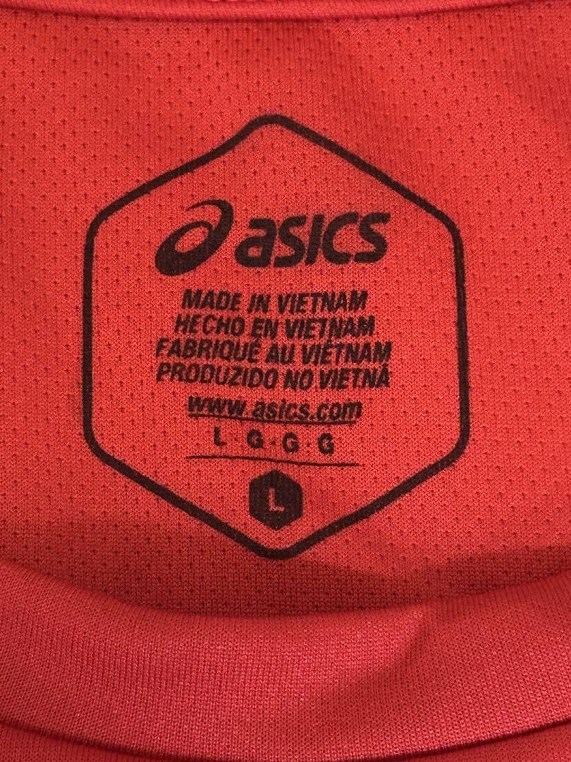 asics 日本代表 バレーボールシャツ Lサイズ 西田 1 美品