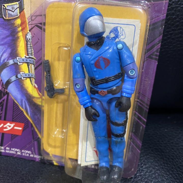 G.I.ジョー E-01 コブラ コブラコマンダー 当時物 フィギュア 希少品