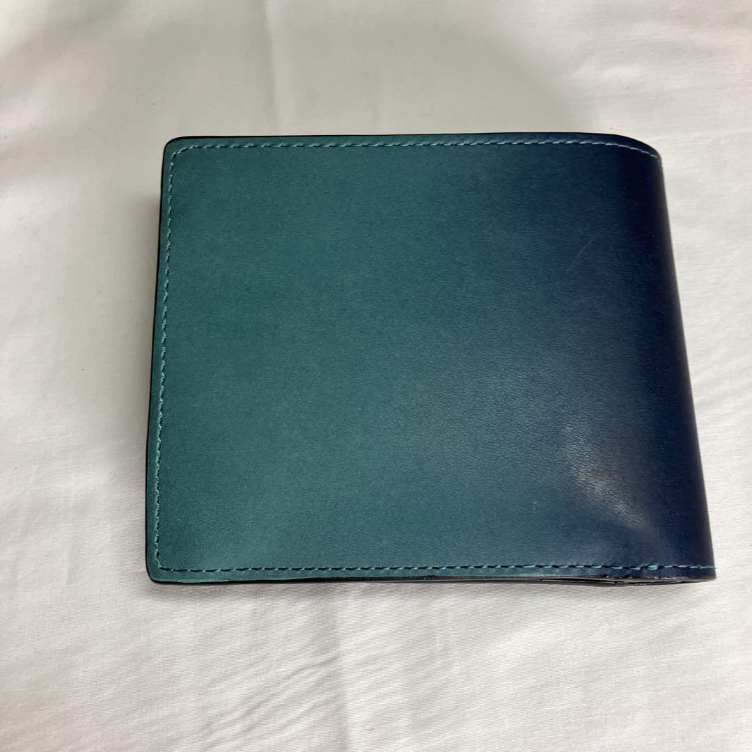 【SK】　Paul Smith 二つ折り財布 グラデーションブルー