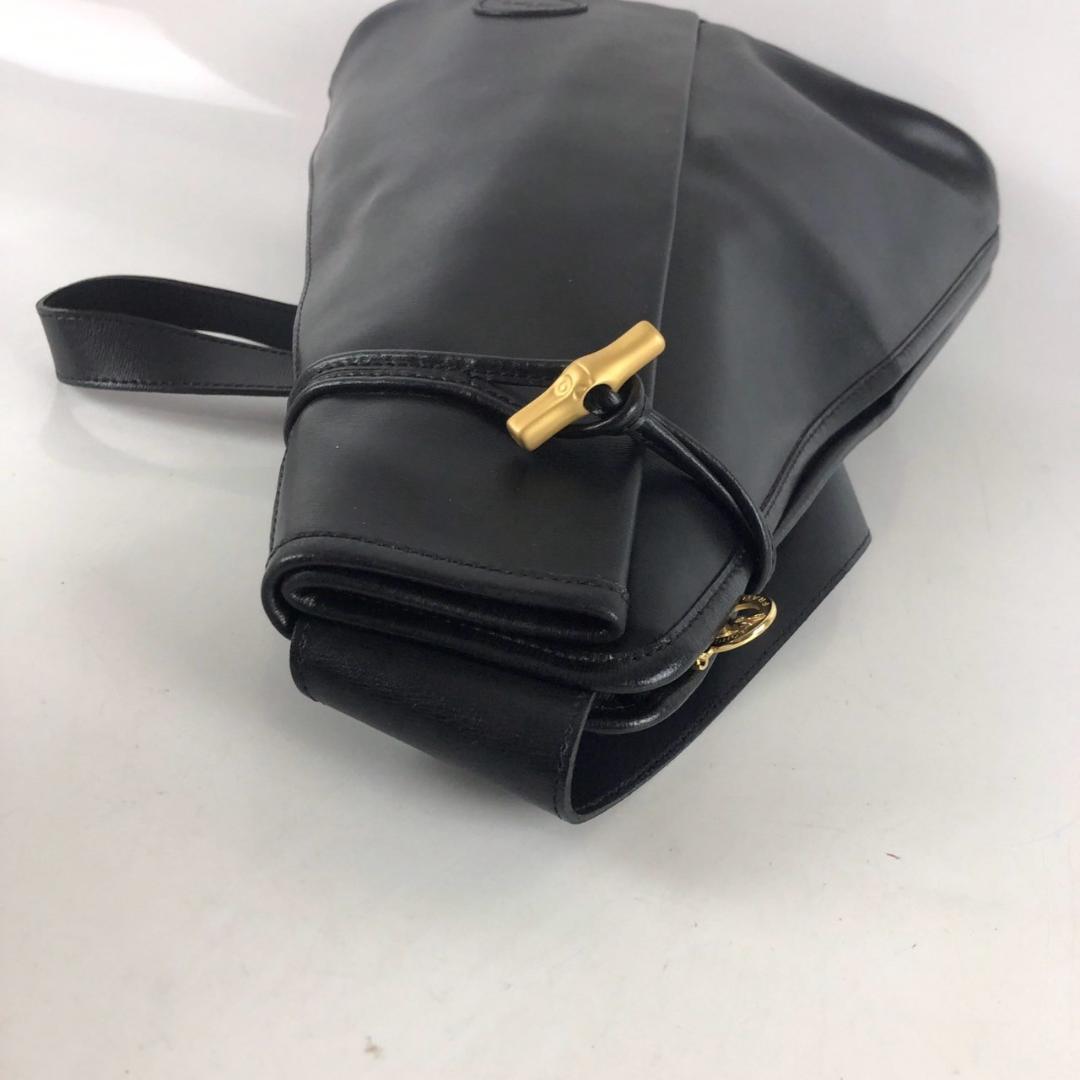 LONGCHAMP ロンシャン リュックサック ブラック レディース ブランド