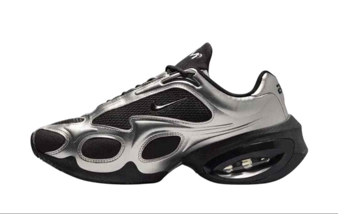 ウィメンズ エアマックス ミューズ ブラック/メタリックシルバー 27.5cm