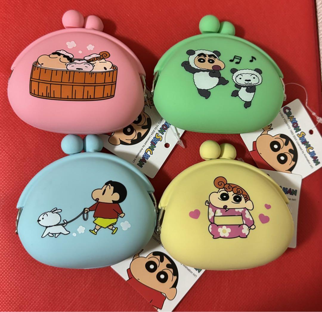 クレヨンしんちゃん シリコン がま口 コインケース - メルカリ