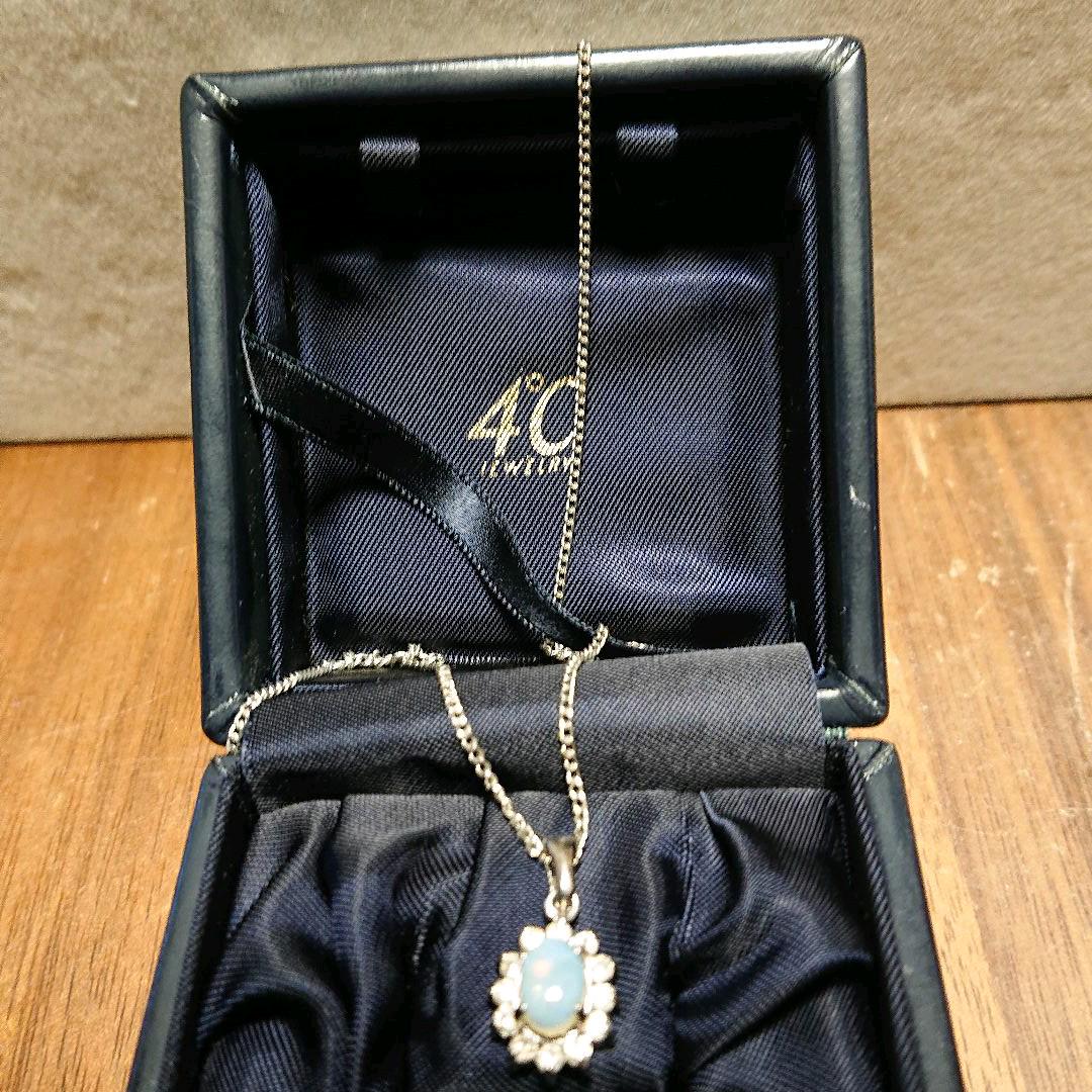 限定30%OFF 大特価 オパール&メレダイヤネックレス 50cm up5Yd-m37547287887 新品 定番格安