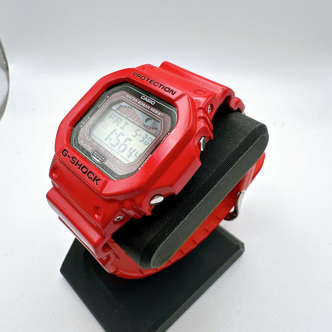美品 稼動品 CASIO カシオ Gショック GLX-5600 メンズ 赤