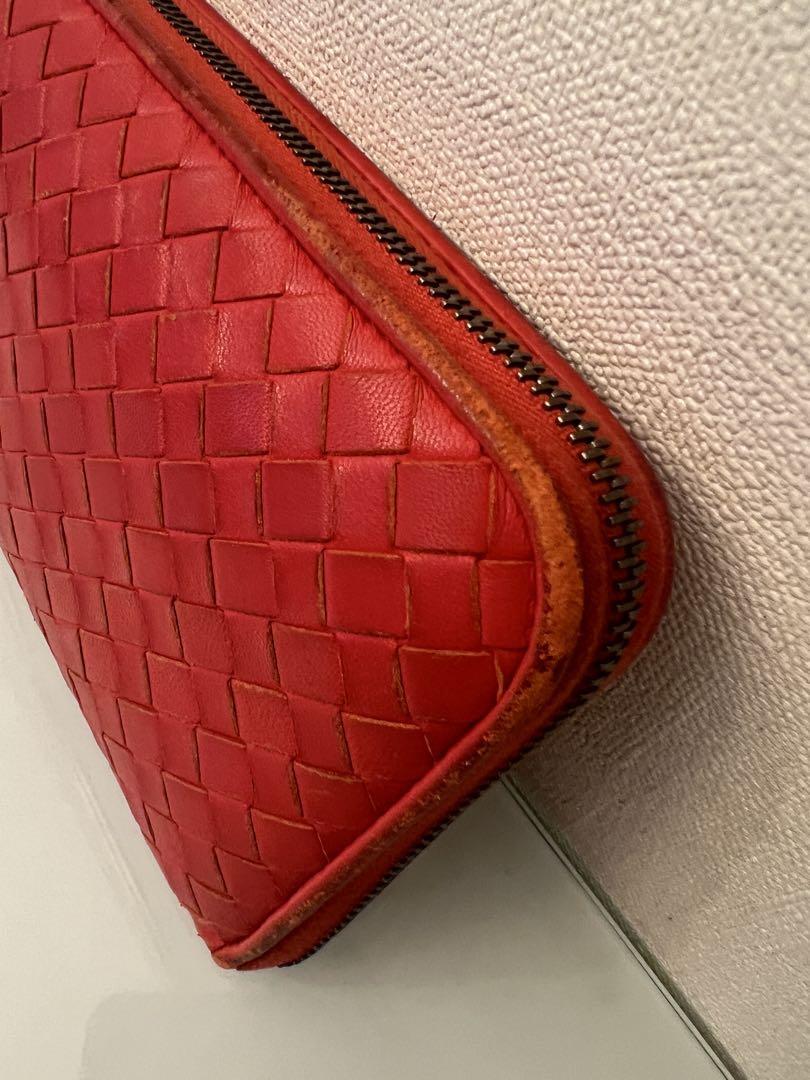 レア色⭐︎ Bottega Veneta イントレチャートレザー長財布