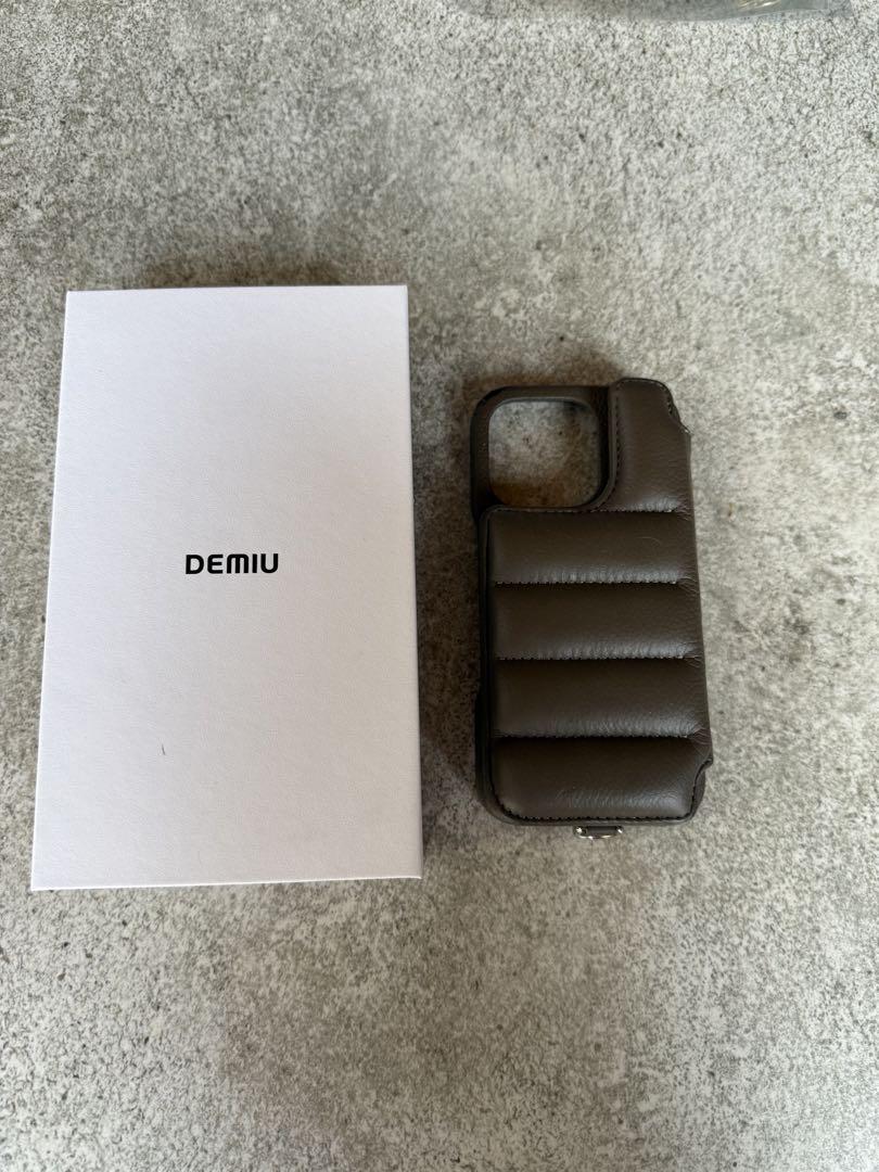DEMIU ブラウン iPhone16proケース