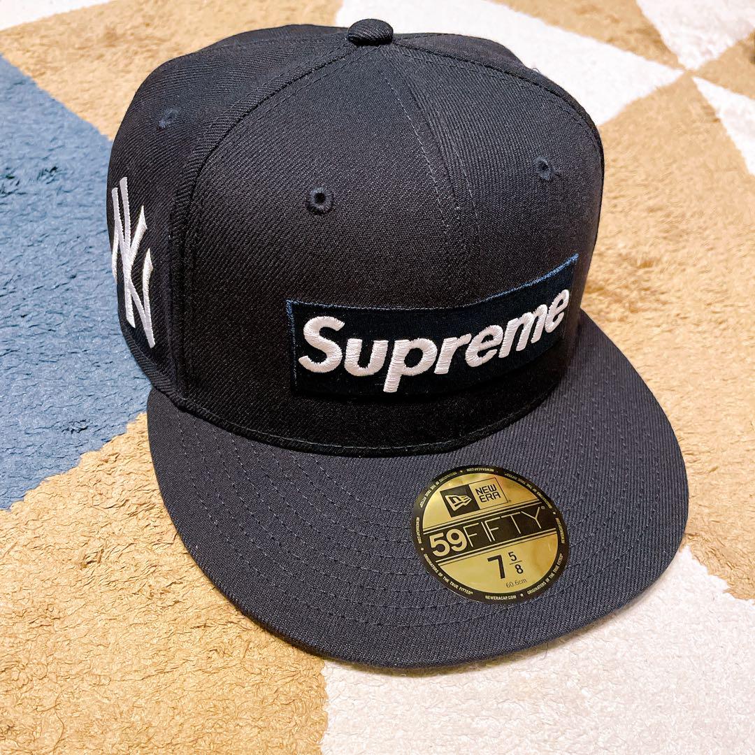 Supreme MLB Box Logo New Era 7 5/8 新品未使用 MLB Teams Box Logo New Era 7 5/8