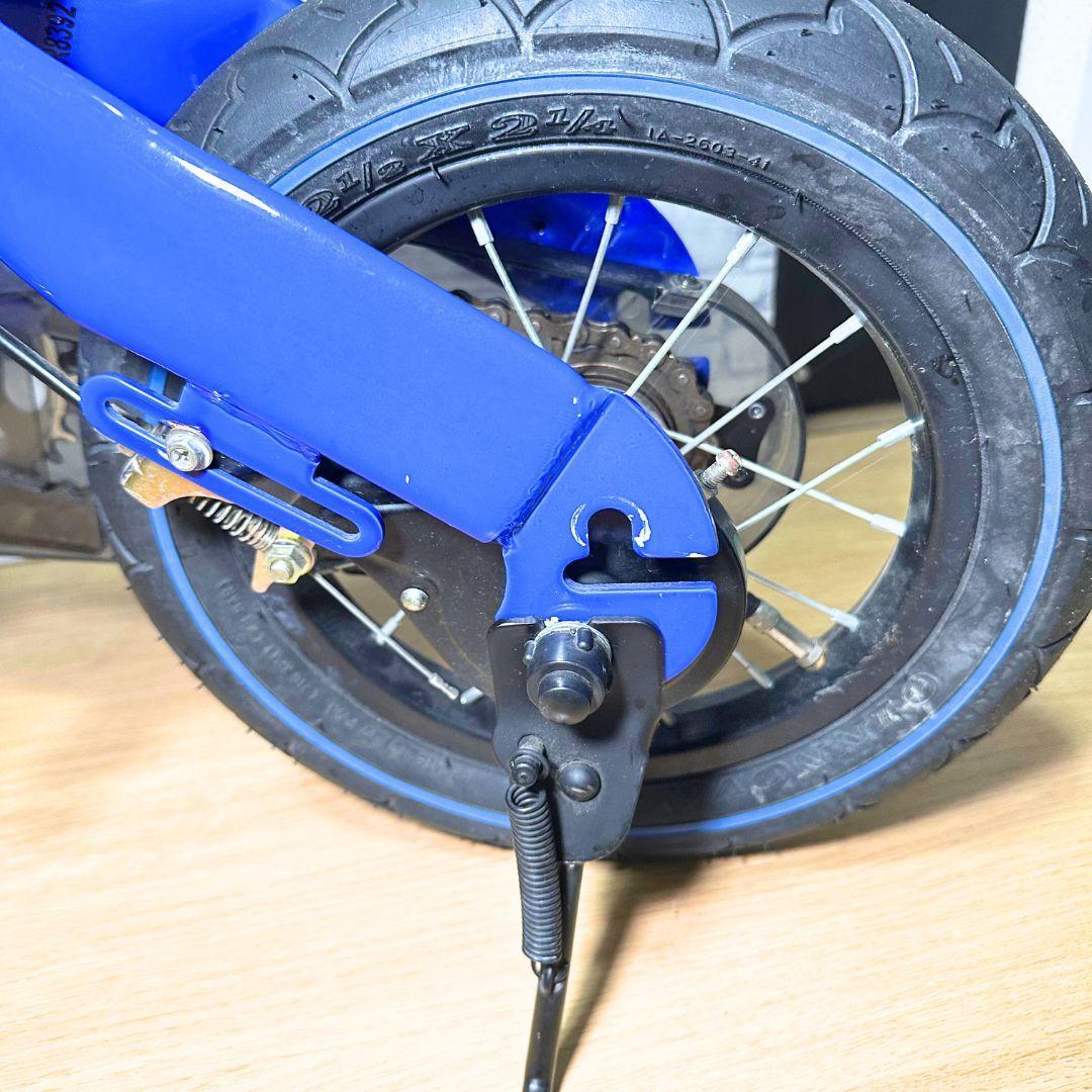 美品】Henshin Bike へんしんバイク 12インチ 青 スタンド付