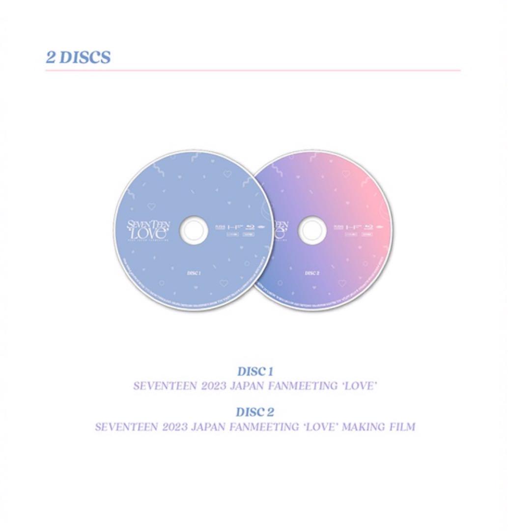 値下げ⭕️ SEVENTEEN BluRay FANMEETING 'LOVE'