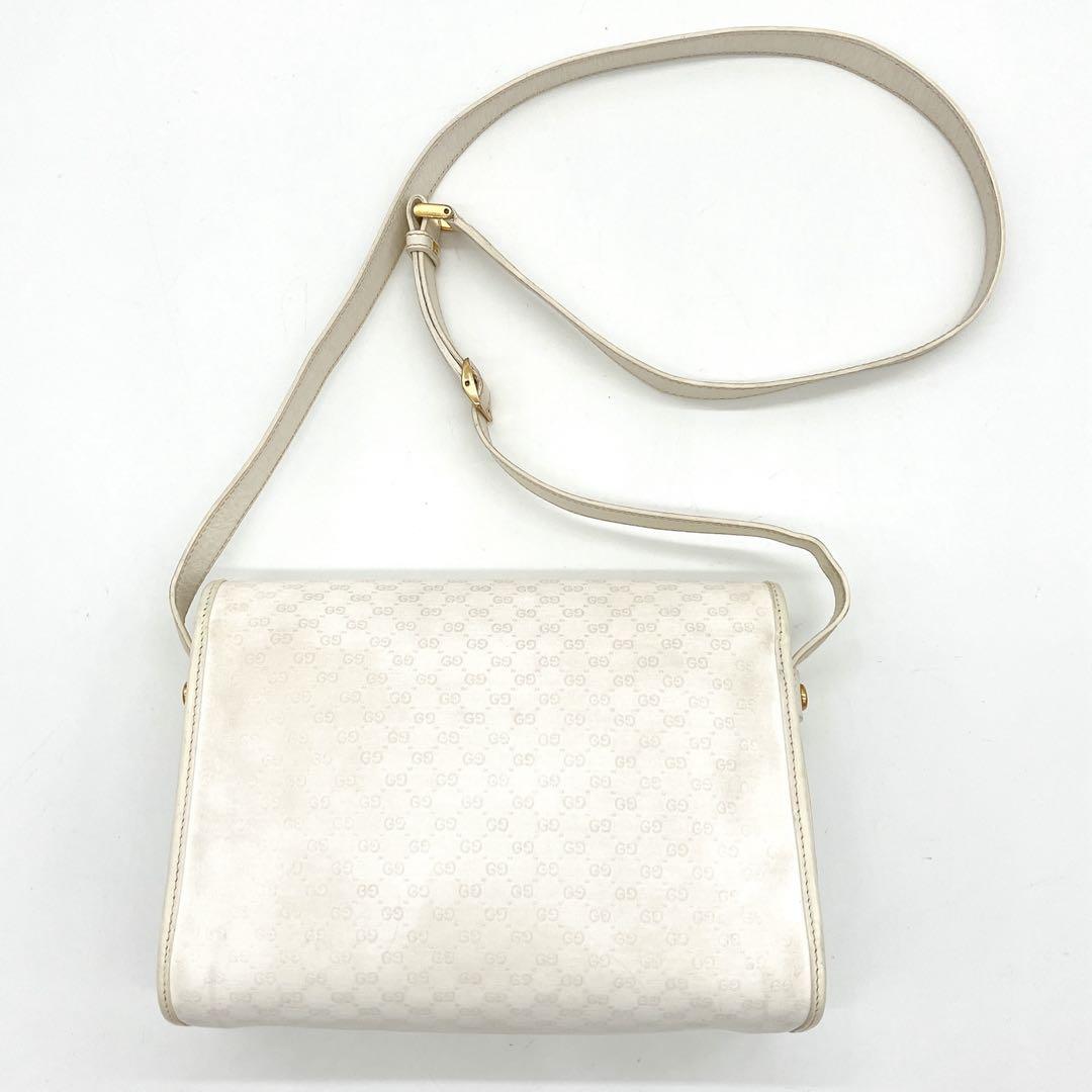 【GUCCI】ショルダーバッグ ホワイト GUCCI（ホワイト/白色系）のフリマアイテム一覧