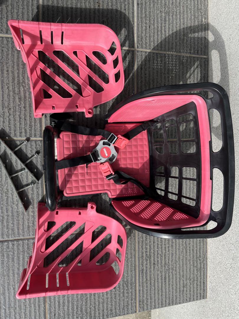 ヘルメット付　自転車用チャイルドシート ピンク　OGK
