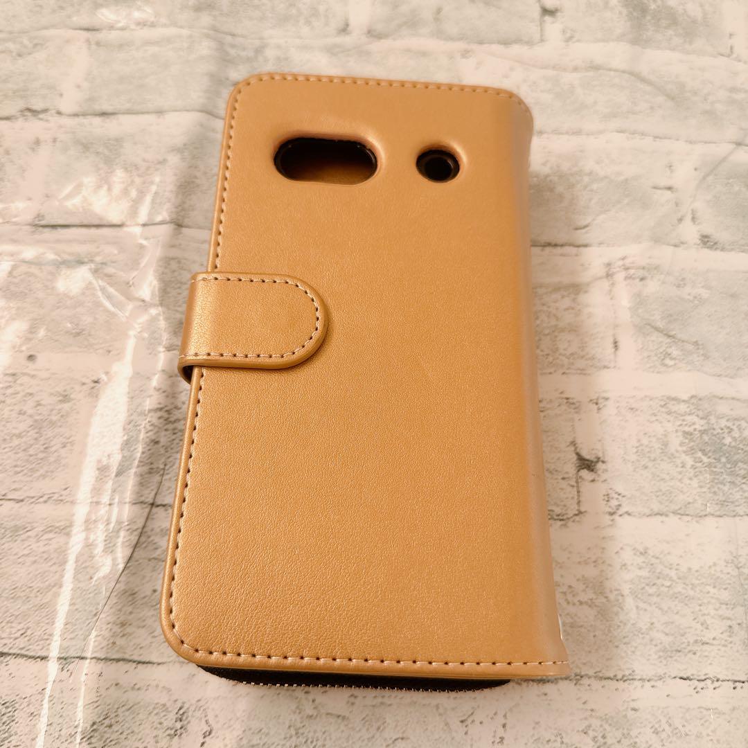 じ　Google pixel 7a ケース カバー 手帳型 財布　ゴールド