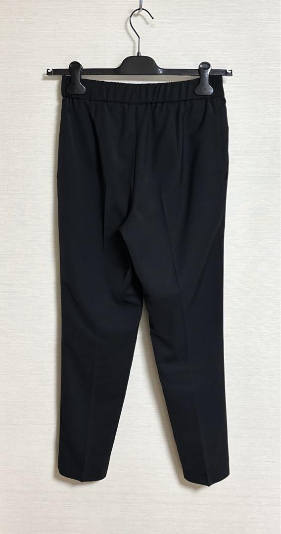 アドーアADORE◎ジョーゼットパンツ◎36黒