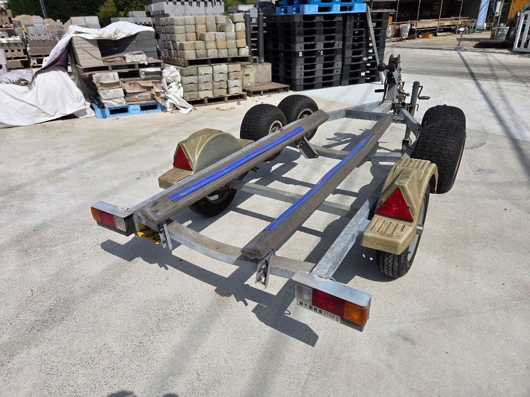 手動ウインチ付き傷や汚れあり