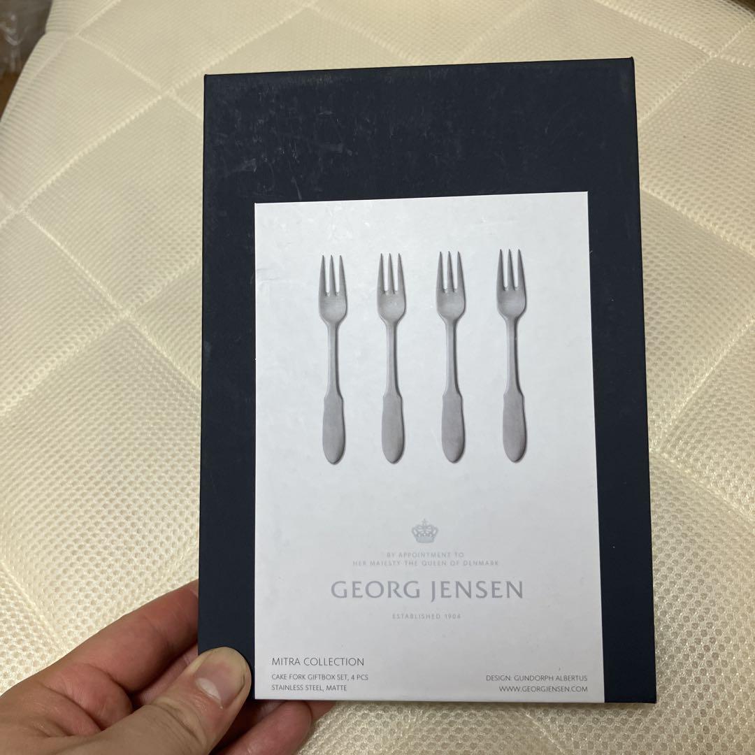 GEORG JENSEN Mitra Collection フォーク4本セット
